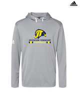 Jefferson Township HS Football Stacked - Mens Adidas Hoodie