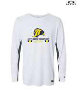 Jefferson Township HS Football Stacked - Mens Oakley Longsleeve