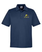 Jefferson Township HS Football Stacked - Mens Polo