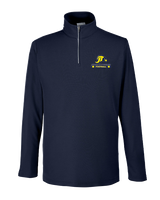 Jefferson Township HS Football Stacked - Mens Quarter Zip