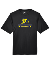 Jefferson Township HS Football Stacked - Performance Shirt