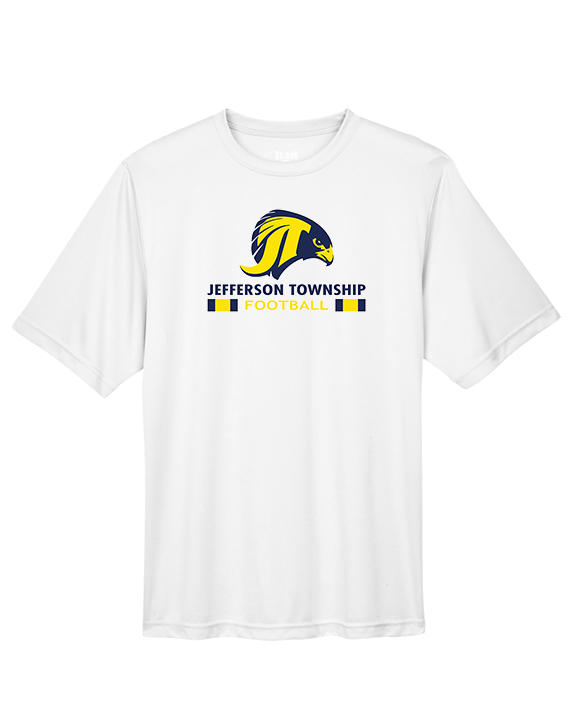Jefferson Township HS Football Stacked - Performance Shirt