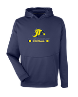 Jefferson Township HS Football Stacked - Under Armour Mens Storm Fleece