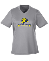 Jefferson Township HS Football Stacked - Womens Performance Shirt