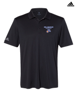 John A. Logan College Womens Basketball Block - Mens Adidas Polo