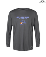 John A. Logan College Womens Basketball Block - Mens Oakley Longsleeve