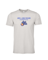 John A. Logan College Womens Basketball Block - Tri-Blend Shirt
