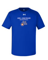 John A. Logan College Womens Basketball Block - Under Armour Mens Team Tech T-Shirt