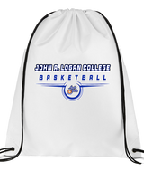 John A. Logan College Womens Basketball Design - Drawstring Bag