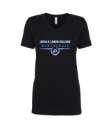 John A. Logan College Womens Basketball Design - Womens Vneck