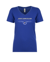 John A. Logan College Womens Basketball Design - Womens Vneck