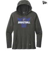 John A. Logan College Womens Basketball Nothing But Net - New Era Tri-Blend Hoodie