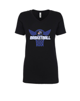 John A. Logan College Womens Basketball Nothing But Net - Womens Vneck