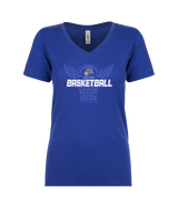 John A. Logan College Womens Basketball Nothing But Net - Womens Vneck