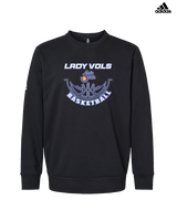 John A. Logan College Womens Basketball Outline - Mens Adidas Crewneck