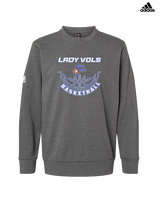 John A. Logan College Womens Basketball Outline - Mens Adidas Crewneck