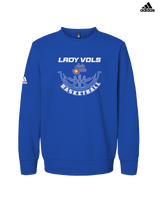 John A. Logan College Womens Basketball Outline - Mens Adidas Crewneck