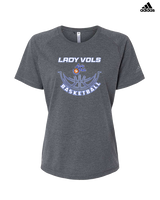 John A. Logan College Womens Basketball Outline - Womens Adidas Performance Shirt
