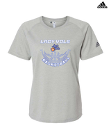 John A. Logan College Womens Basketball Outline - Womens Adidas Performance Shirt
