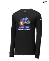 John A. Logan College Womens Basketball Split - Mens Nike Longsleeve
