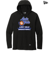 John A. Logan College Womens Basketball Split - New Era Tri-Blend Hoodie