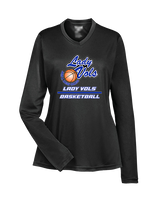 John A. Logan College Womens Basketball Split - Womens Performance Longsleeve