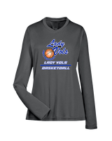 John A. Logan College Womens Basketball Split - Womens Performance Longsleeve