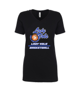John A. Logan College Womens Basketball Split - Womens Vneck