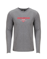 John Burroughs HS Cheer Design - Tri-Blend Long Sleeve