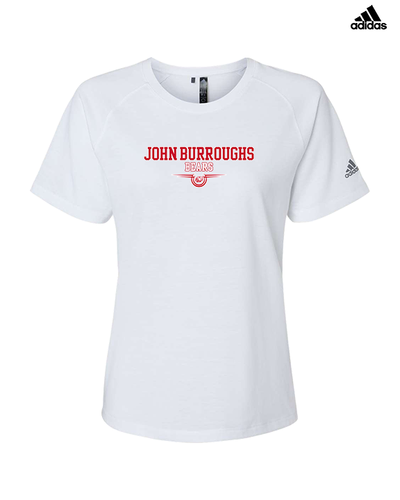 John Burroughs HS Cheer Design - Womens Adidas Performance Shirt