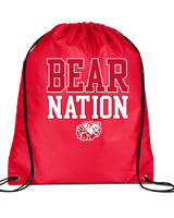 John Burroughs HS Cheer Nation - Drawstring Bag