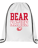 John Burroughs HS Cheer Nation - Drawstring Bag