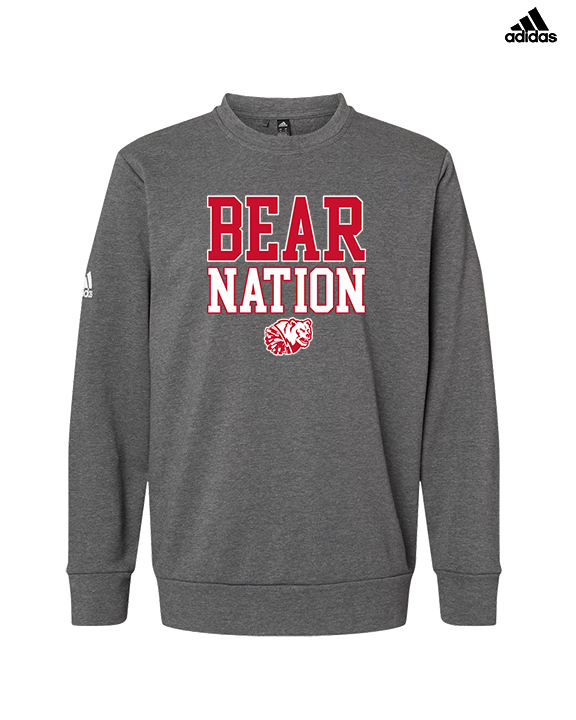 John Burroughs HS Cheer Nation - Mens Adidas Crewneck