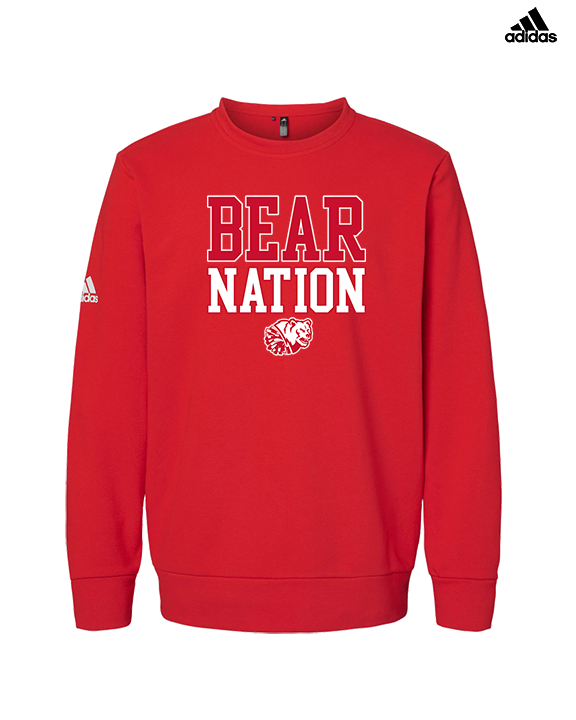 John Burroughs HS Cheer Nation - Mens Adidas Crewneck