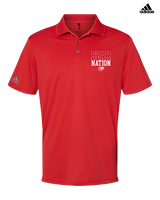 John Burroughs HS Cheer Nation - Mens Adidas Polo