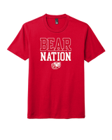 John Burroughs HS Cheer Nation - Tri-Blend Shirt