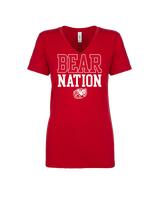 John Burroughs HS Cheer Nation - Womens Vneck