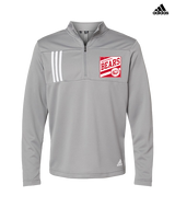 John Burroughs HS Cheer Square - Mens Adidas Quarter Zip
