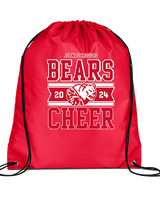 John Burroughs HS Cheer Stamp - Drawstring Bag