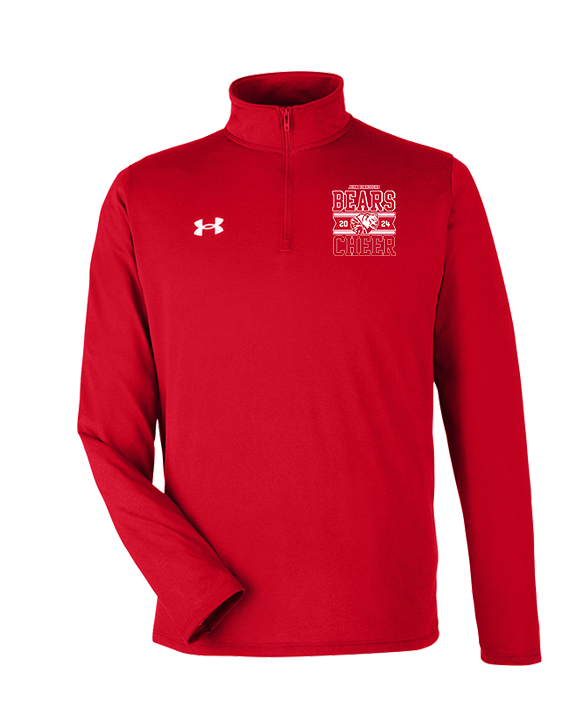 John Burroughs HS Cheer Stamp - Under Armour Mens Tech Quarter Zip