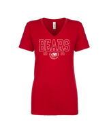 John Burroughs HS Cheer Swoop - Womens Vneck