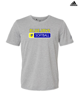 Johnson Creek HS Softball Pennant - Mens Adidas Performance Shirt