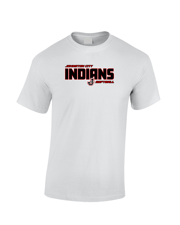 Johnston City HS Softball Bold - Cotton T-Shirt