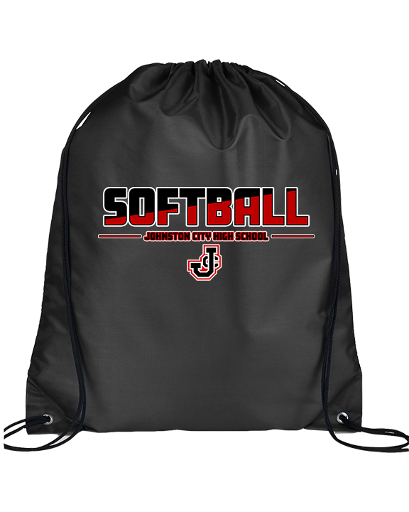 Johnston City HS Softball Cut - Drawstring Bag