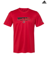 Johnston City HS Softball Cut - Mens Adidas Performance Shirt