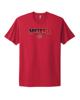 Johnston City HS Softball Cut - Mens Select Cotton T-Shirt