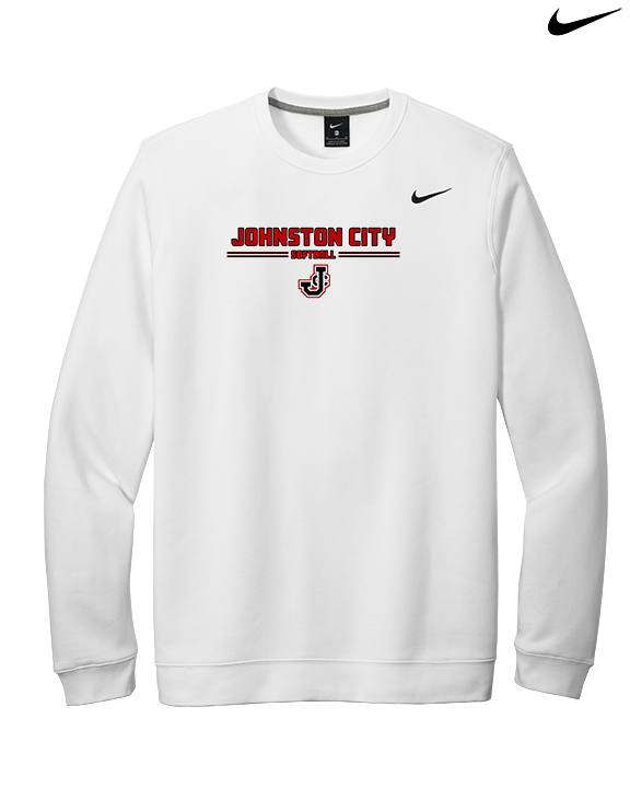 Johnston City HS Softball Keen - Mens Nike Crewneck
