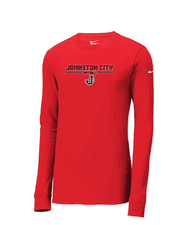 Johnston City HS Softball Keen - Mens Nike Longsleeve