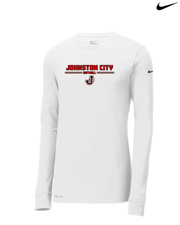 Johnston City HS Softball Keen - Mens Nike Longsleeve