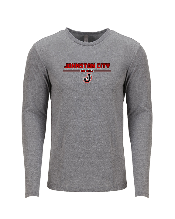 Johnston City HS Softball Keen - Tri-Blend Long Sleeve